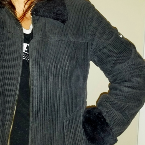 Black Suede Esprit Jacket - Picture 2 of 3